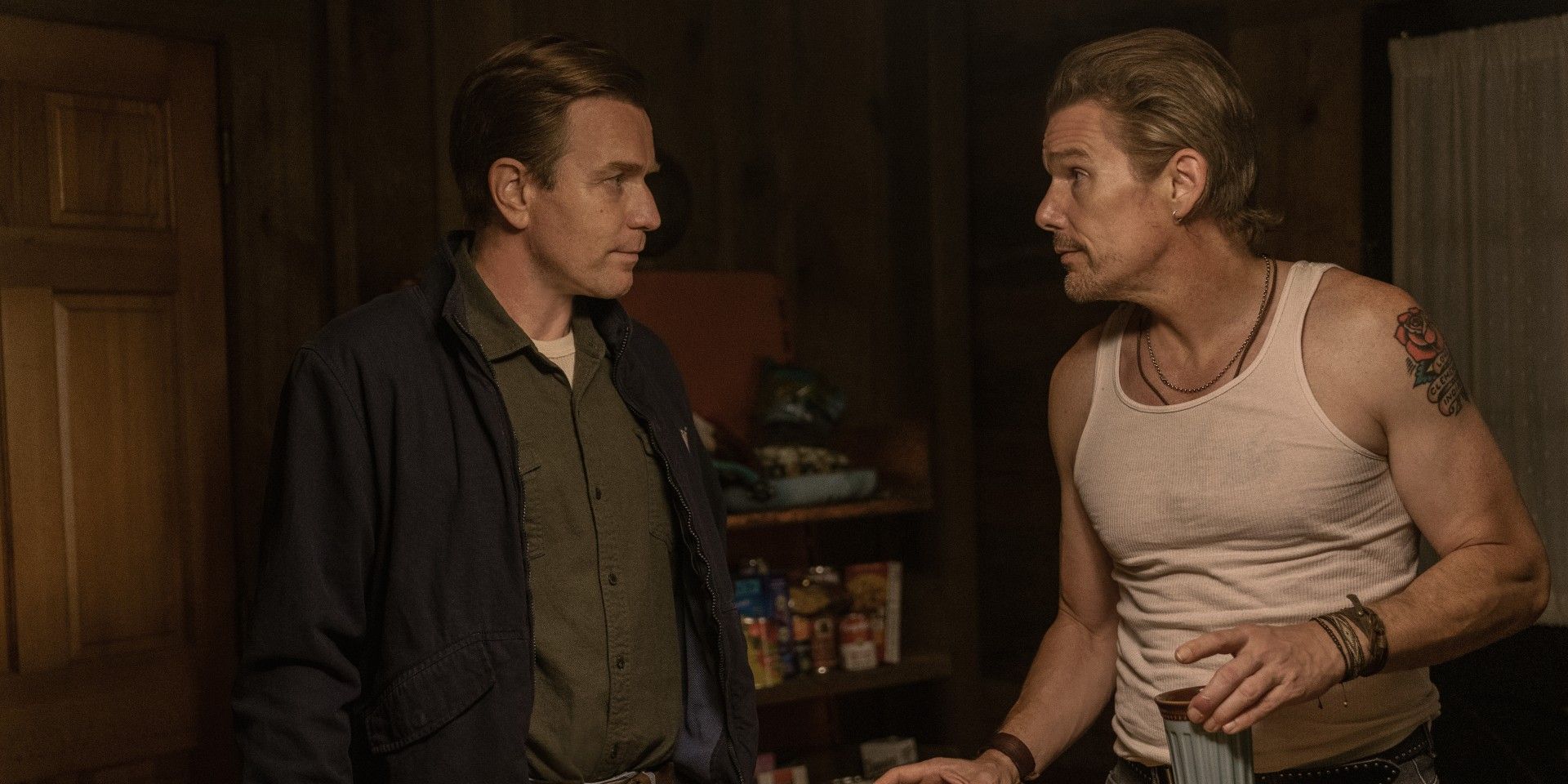 Ewan McGregor and Ethan Hawke in Raymond &amp; Ray 2