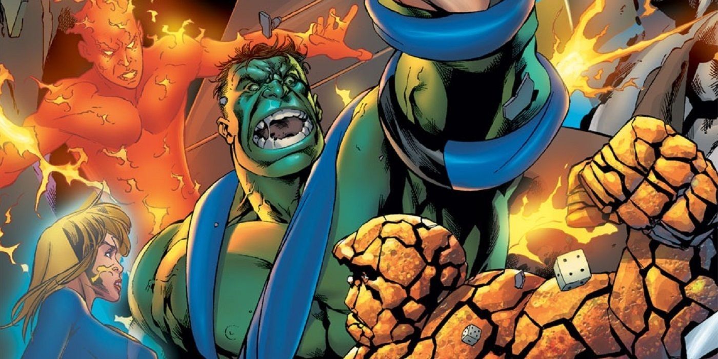 The Fantastic Four has a Hulk-killing gun. 