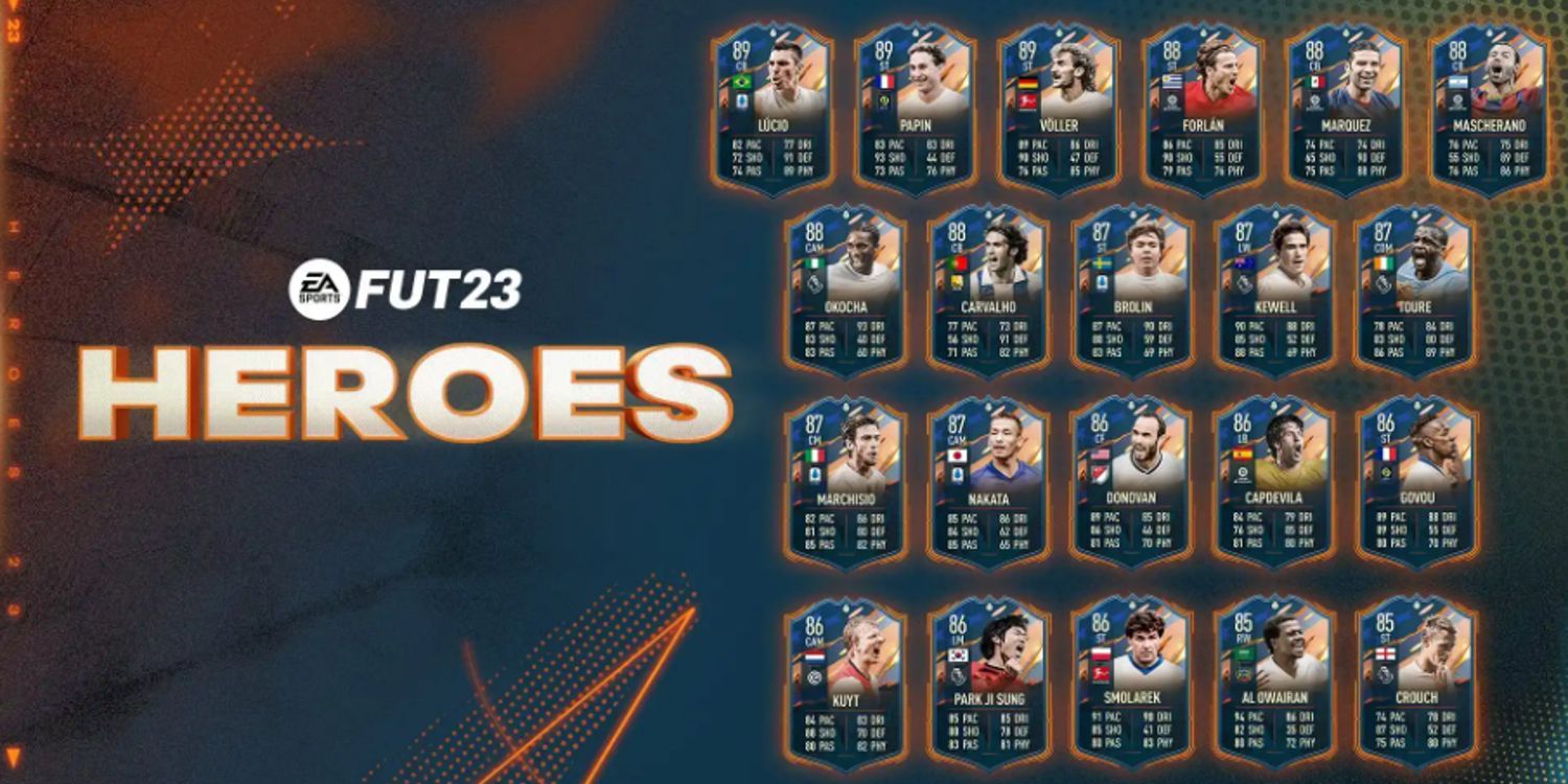 FIFA 23 Heroes Cards List
