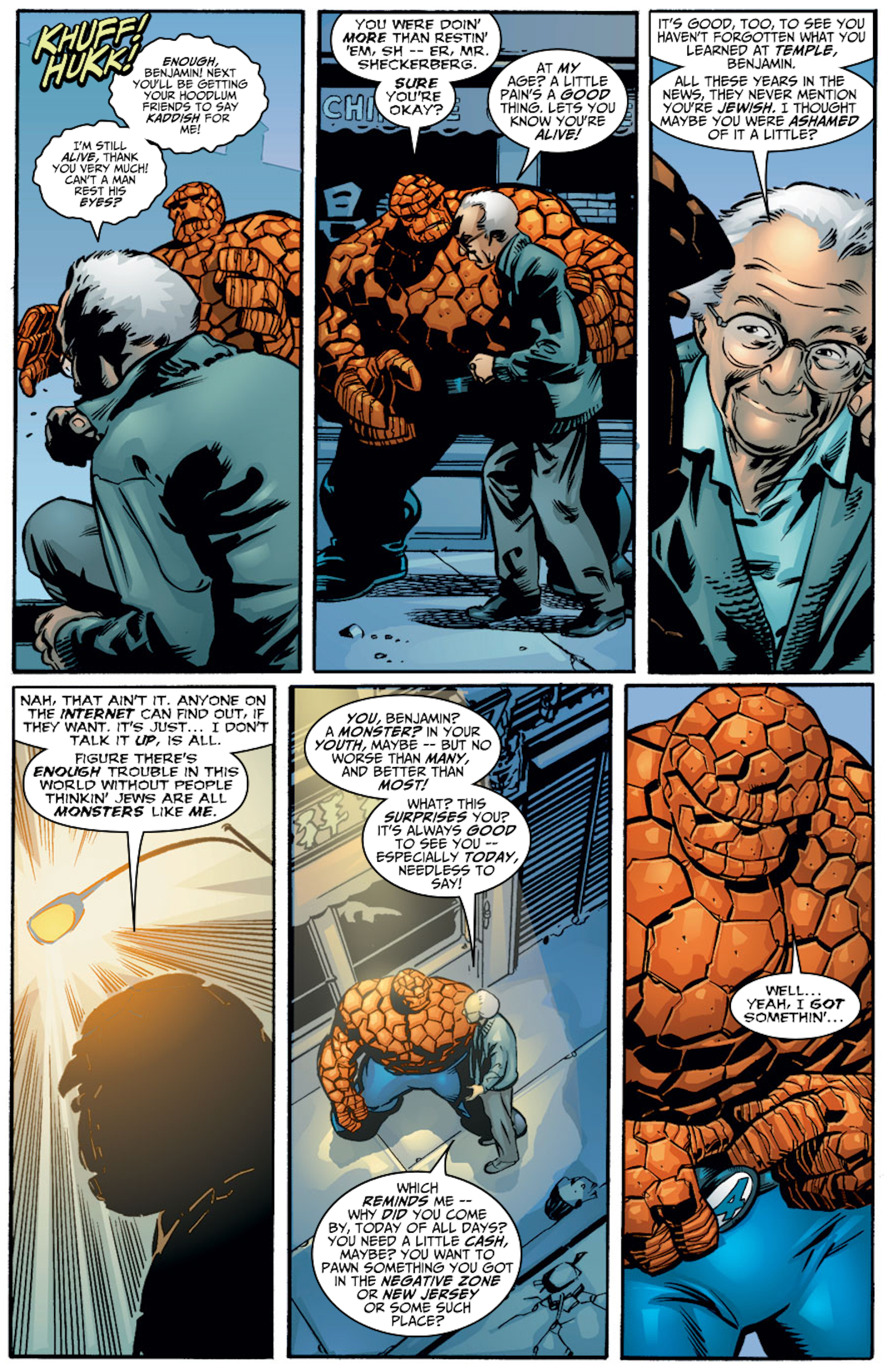 Fantastic Four: The Thing’s Jewish Identity Makes Him Marvel’s Deepest Hero