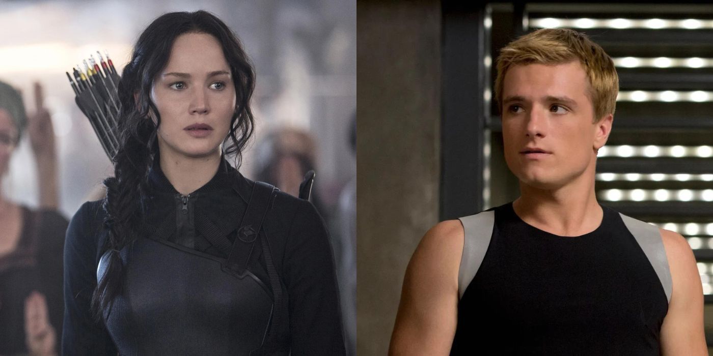 Peeta and Katniss