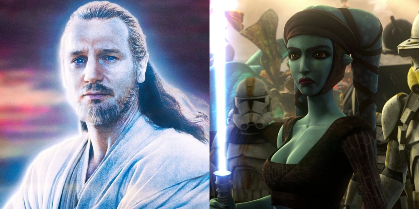Qui-Gon and Aayla Secura
