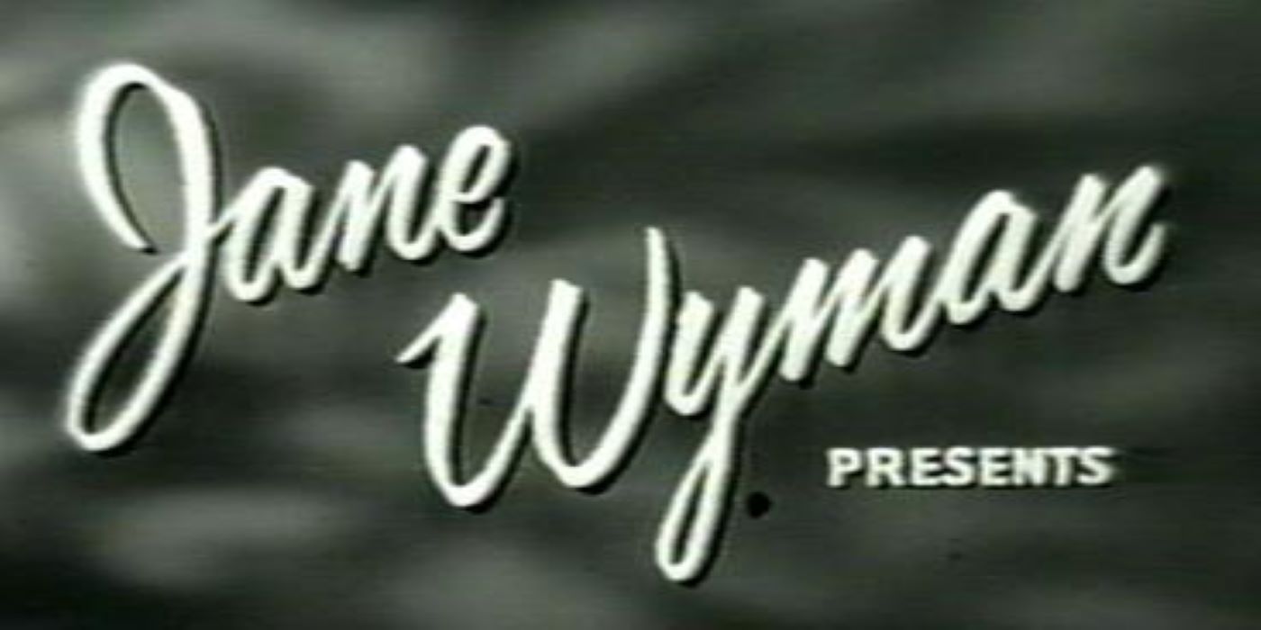 The logo for the 1950s TV series, Fireside Theatre.