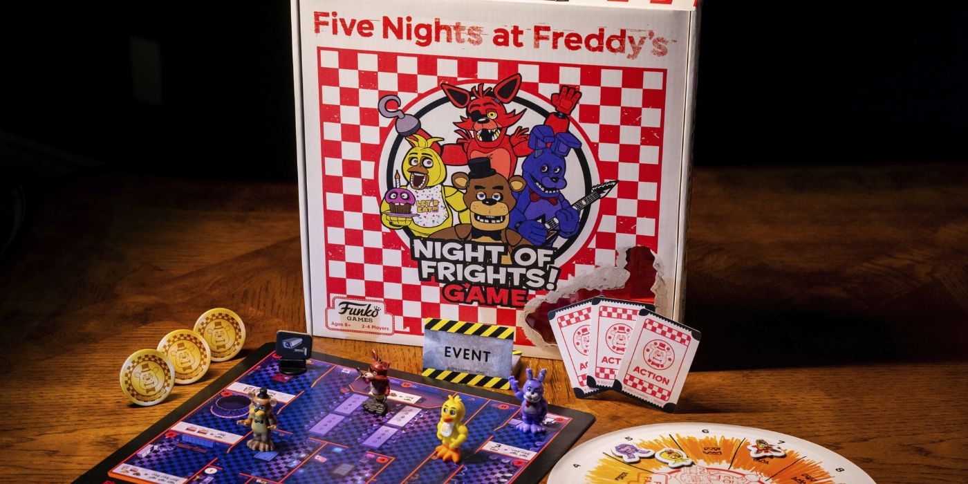 Five Nights At Freddys Night of Frights Board Game