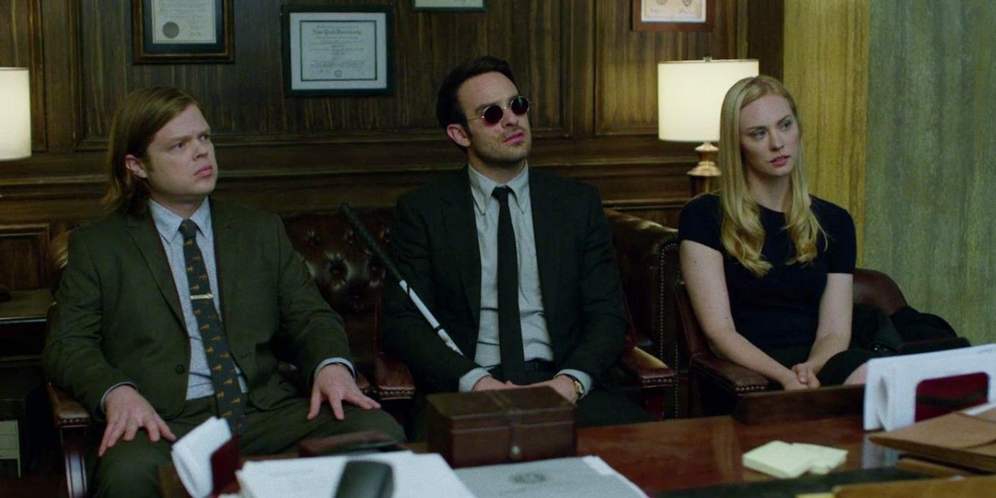 Foggy, Matt and Karen from Netflix's Daredevil