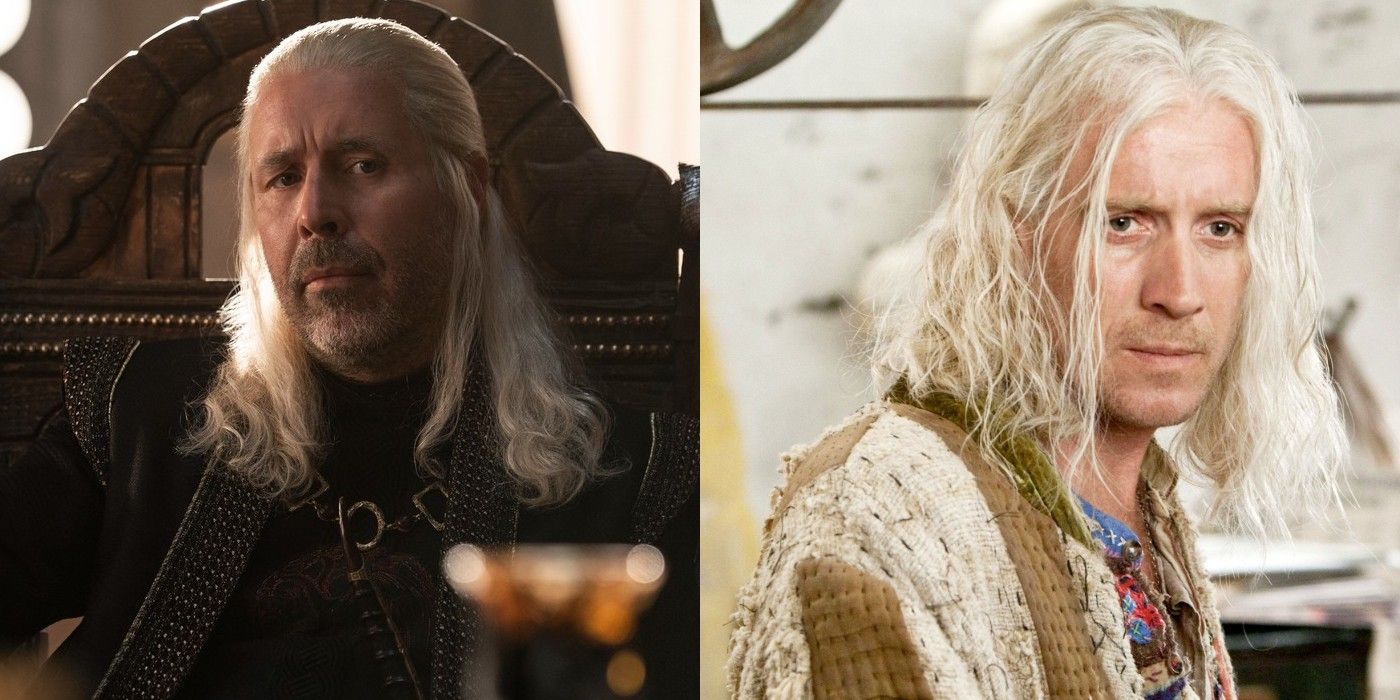 King Viserys I Targaryen and Xenophilius Lovegood in their franchises.