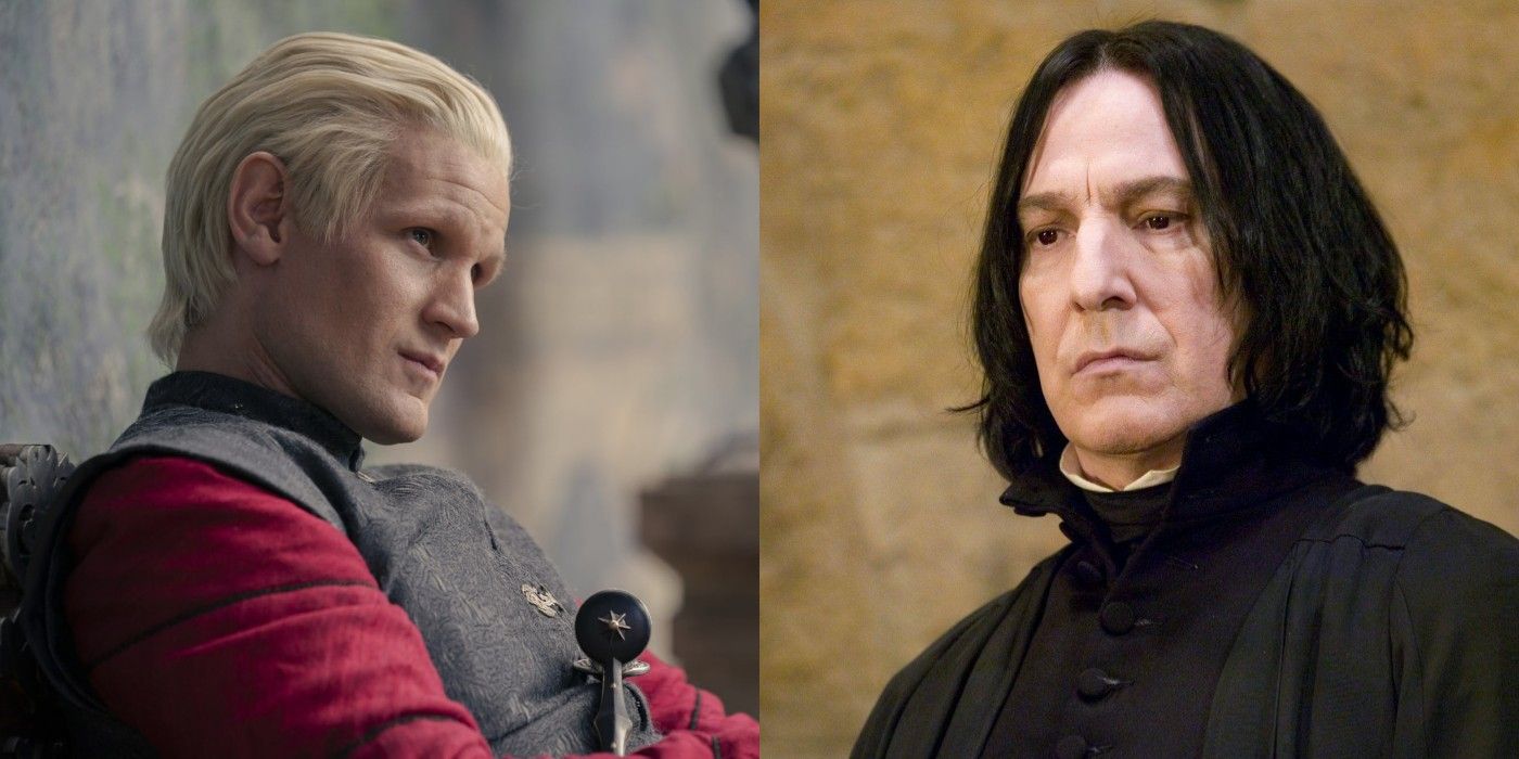 Prince Daemon Targaryen and Severus Snape in their franchises.