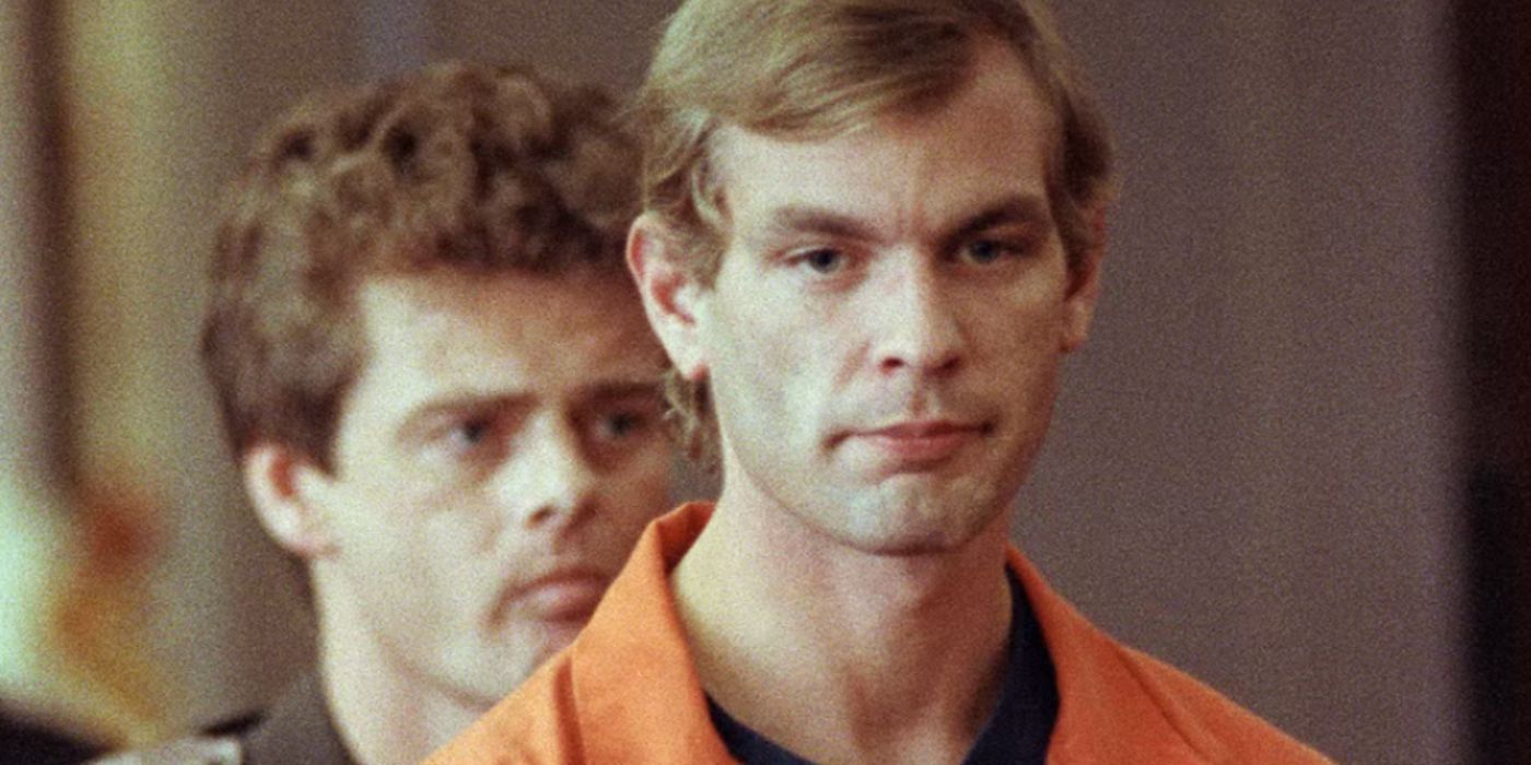 Jeffrey Dahmer no tribunal.