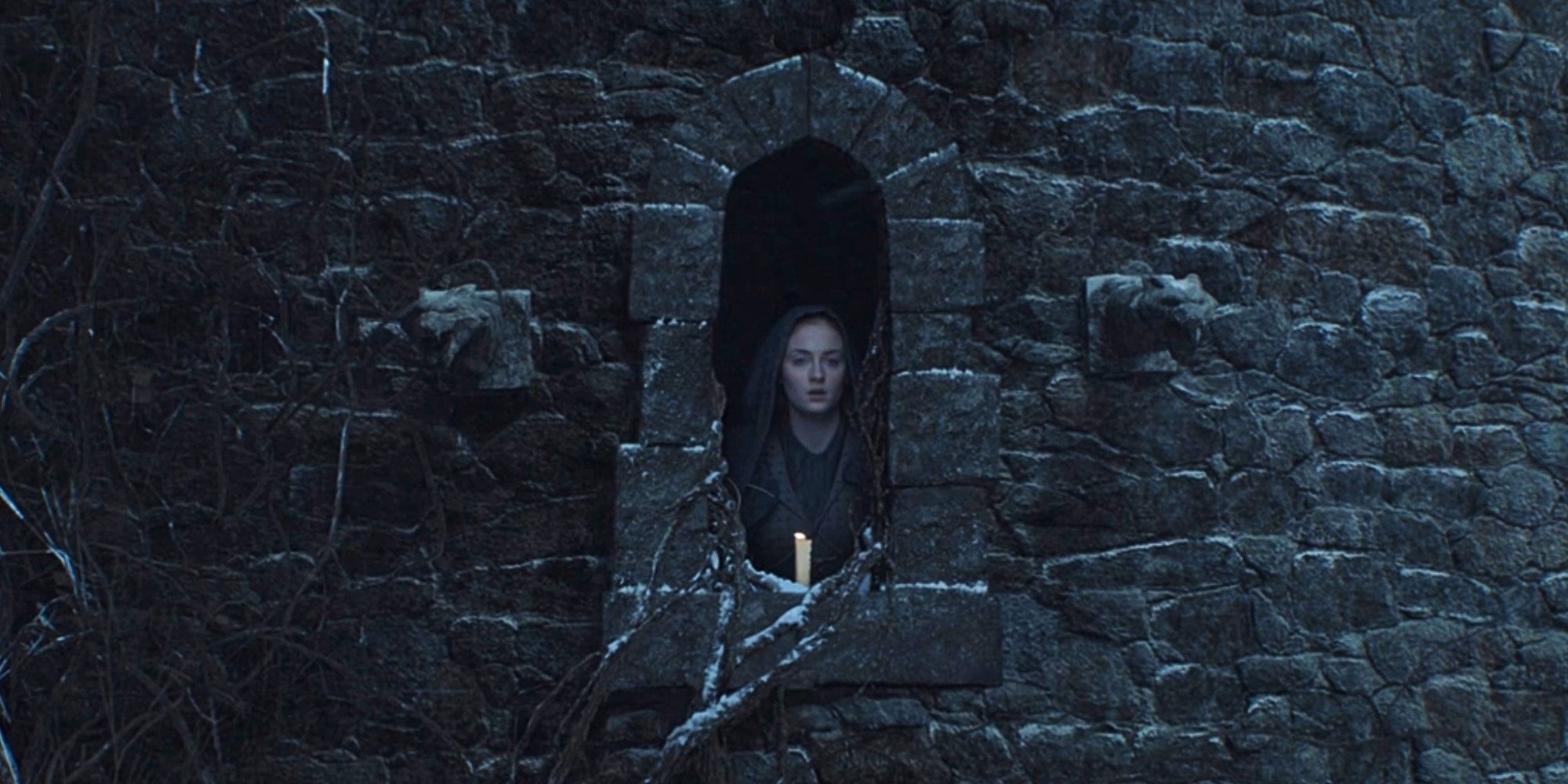 Sophie Turner as Sansa Stark in Game of Thrones season 5