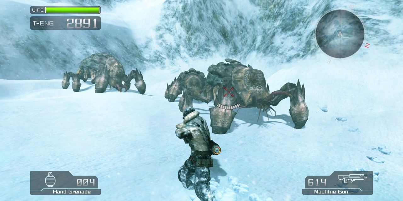 Gameplay from Lost Planet Extreme Condition
