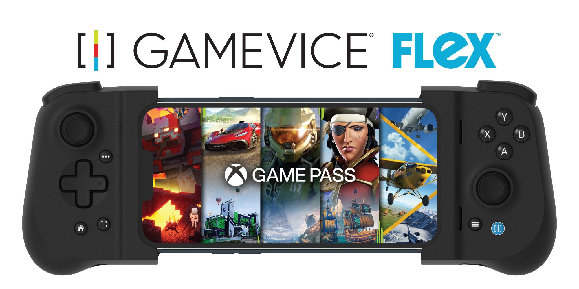 Gamevice Flex Review flex extended with gamepass screen and title