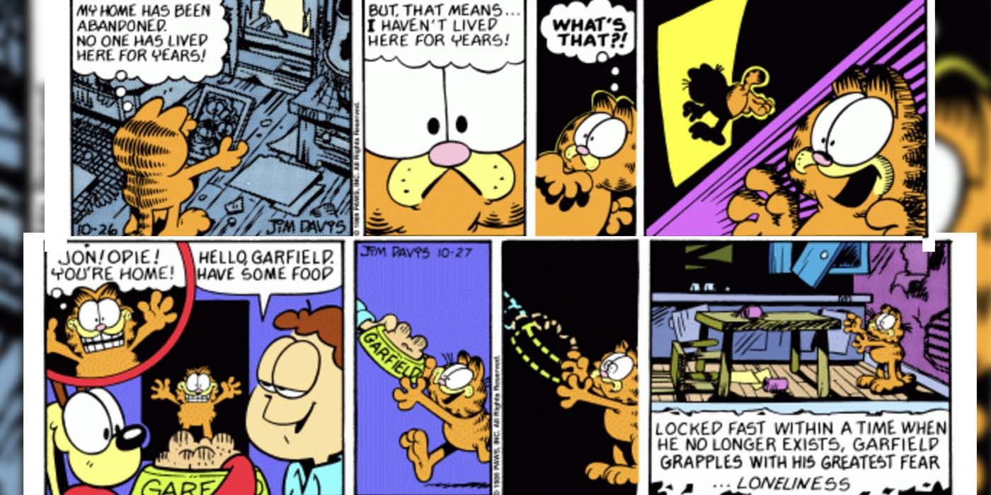 Garfield Darkest Comics
