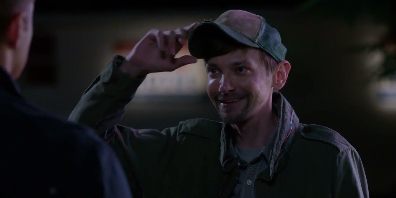 Garth Fitzgerald IV wears a cap in Supernatural 
