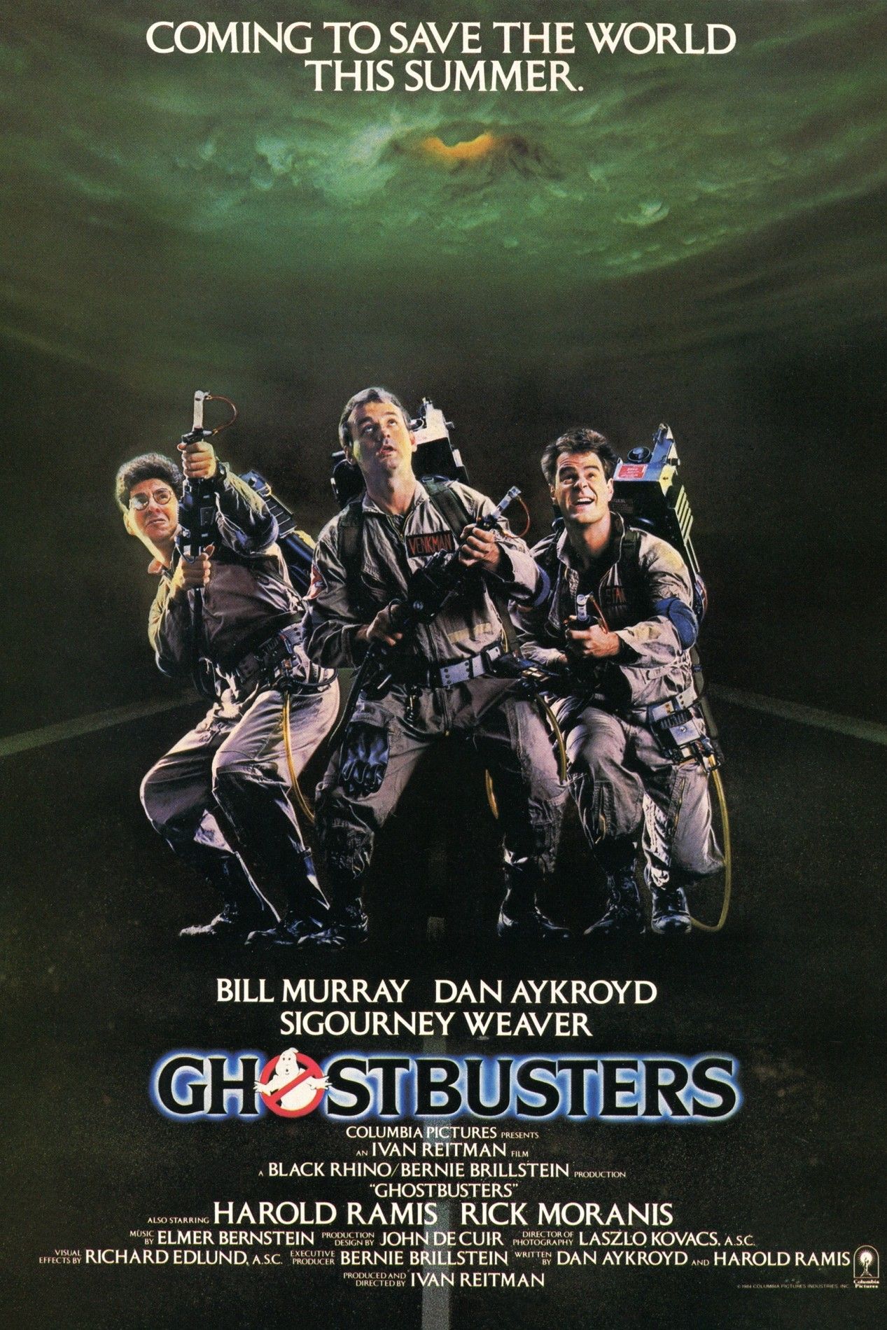 Cartaz do filme Os Caça-Fantasmas 1984