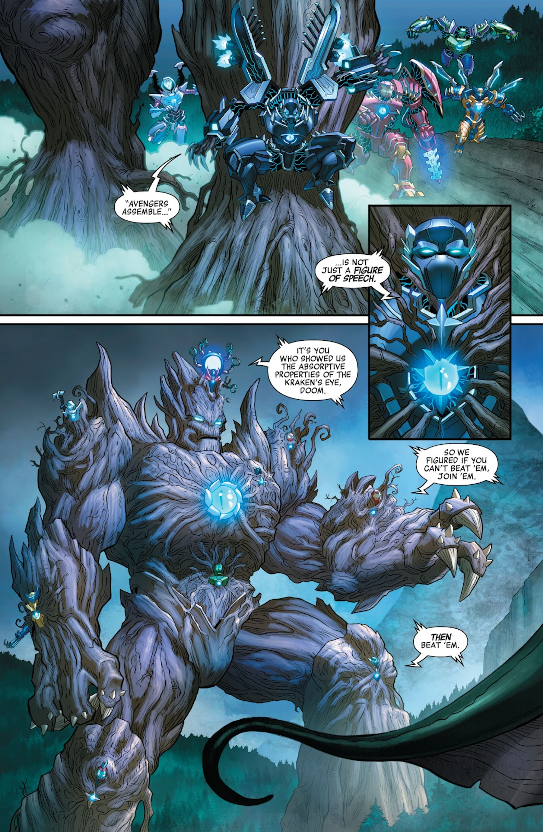 Groot Returns To His Original, Giant Form in Marvel Comics