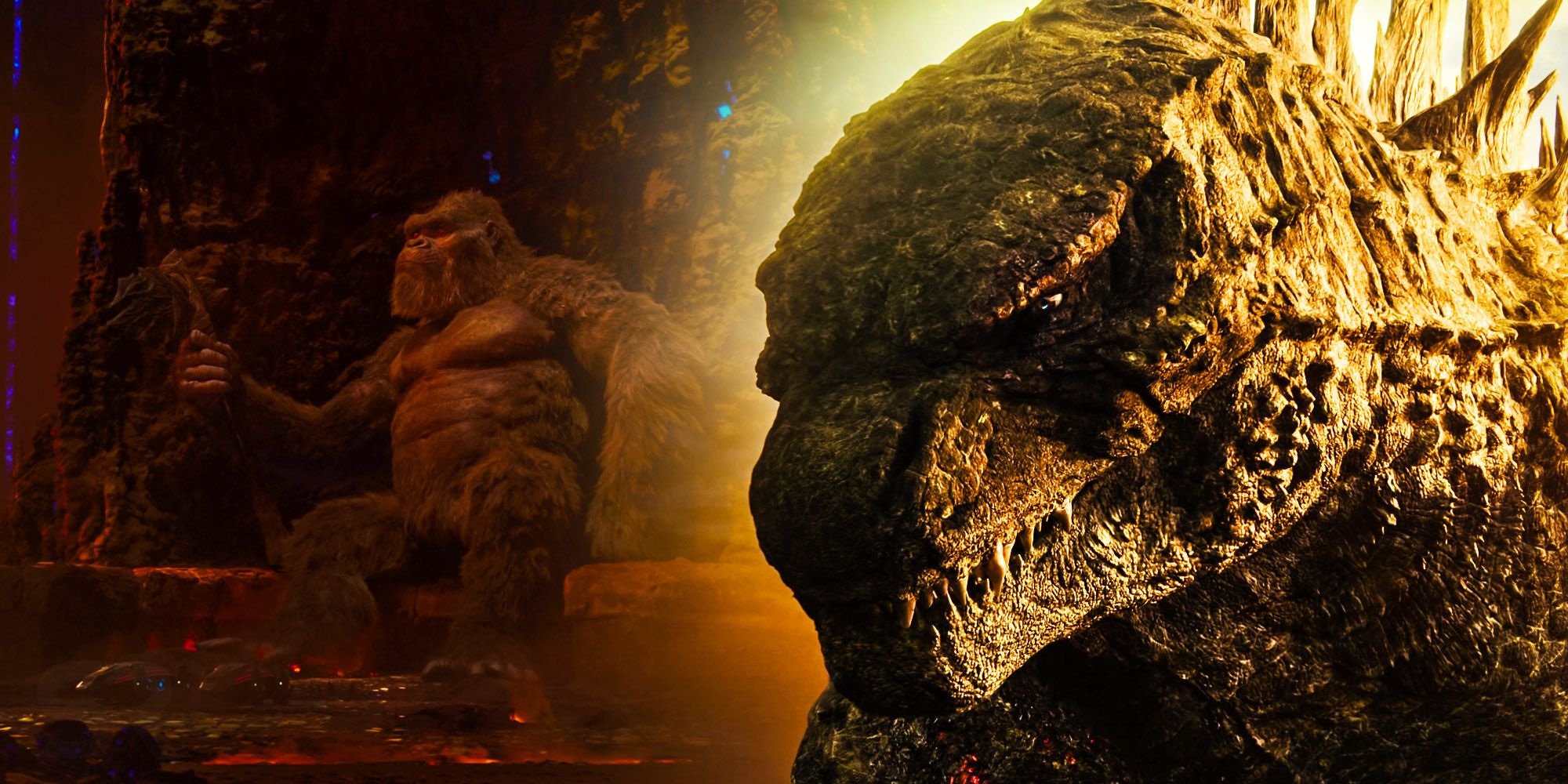 Godzilla vs kong 2 King Kong throne