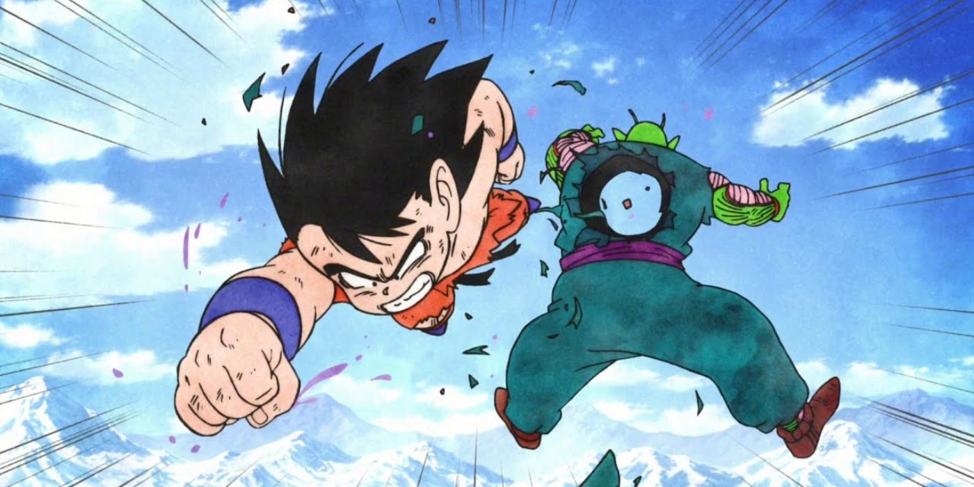 A maior luta de Goku aconteceu antes de DBZ.