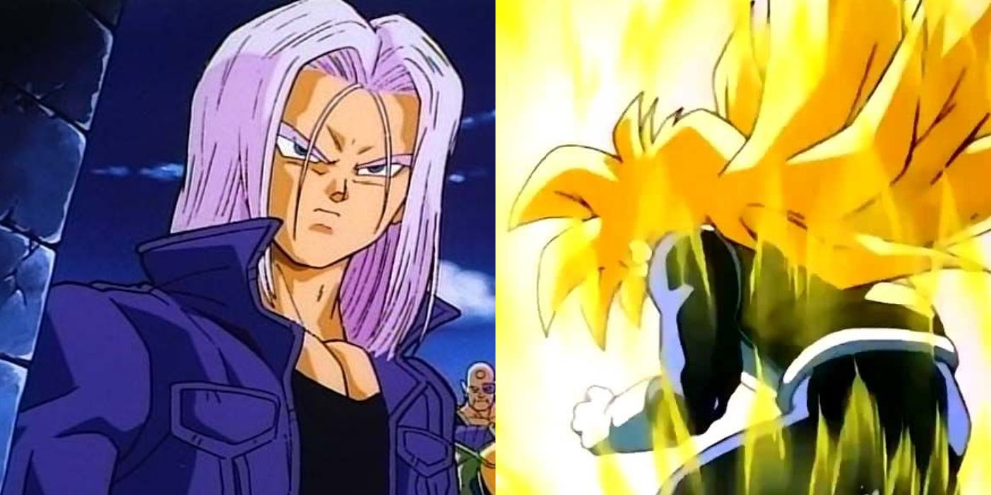 Dragon Ball Z Trunks Do Futuro Cabelo Longo Mrpunkha