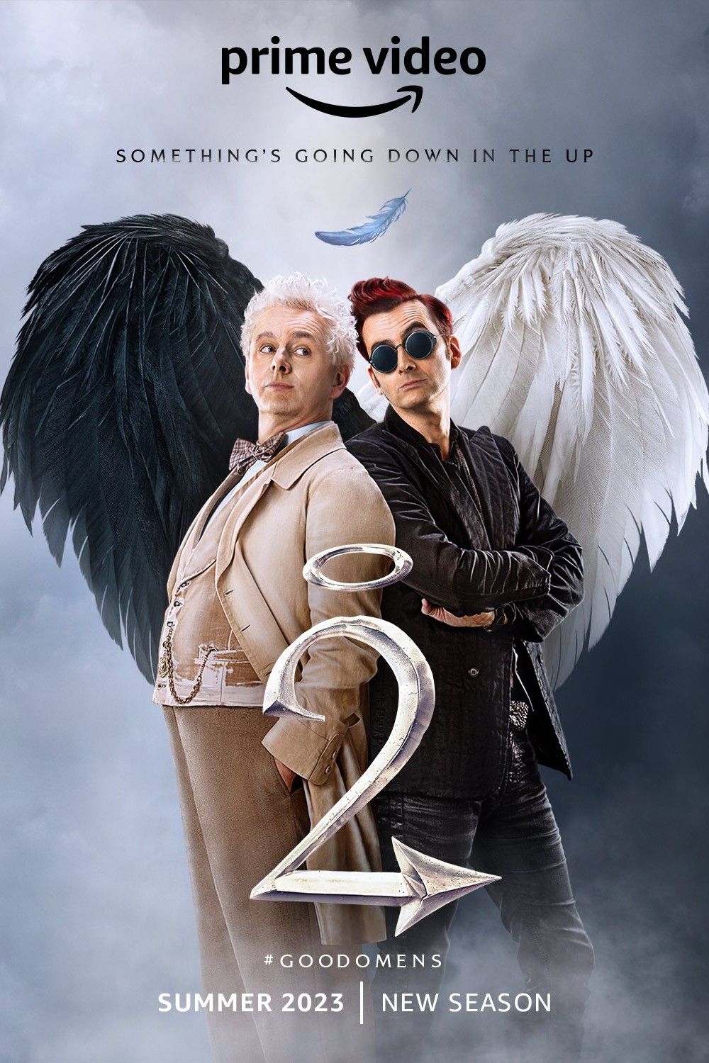 Good Omens Neil Gaiman Has Perfect Response To Dramatic Question About Aziraphale And Crowley In 2583