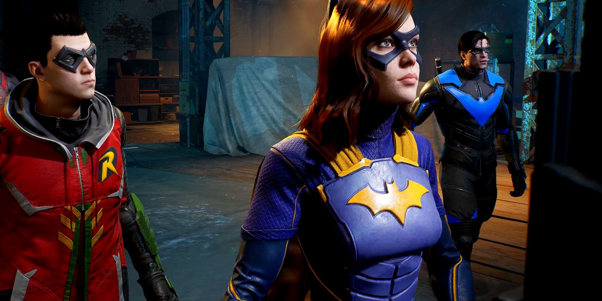 Our Gotham Knights co-op gameplay shows Nightwing and Robin team up to take  on Harley Quinn