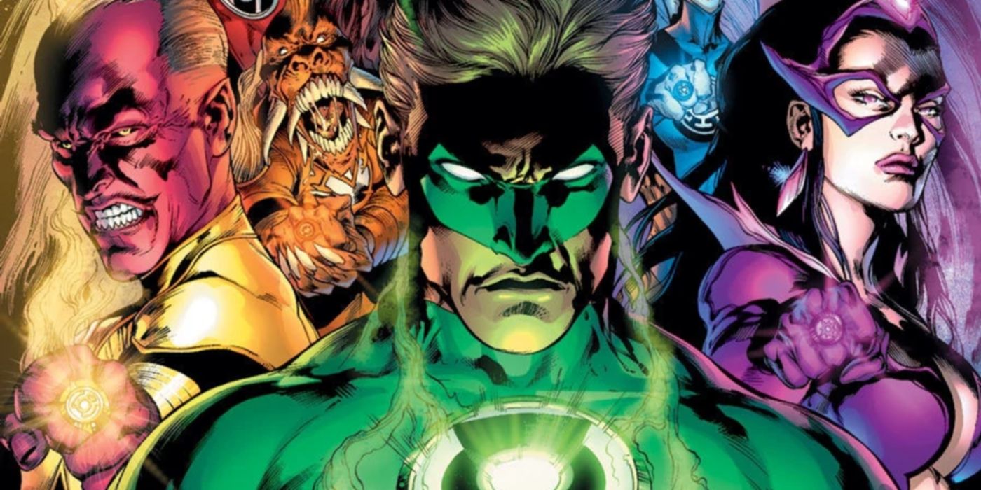 Green Lantern Emotional Spectrum Corps DC Comics