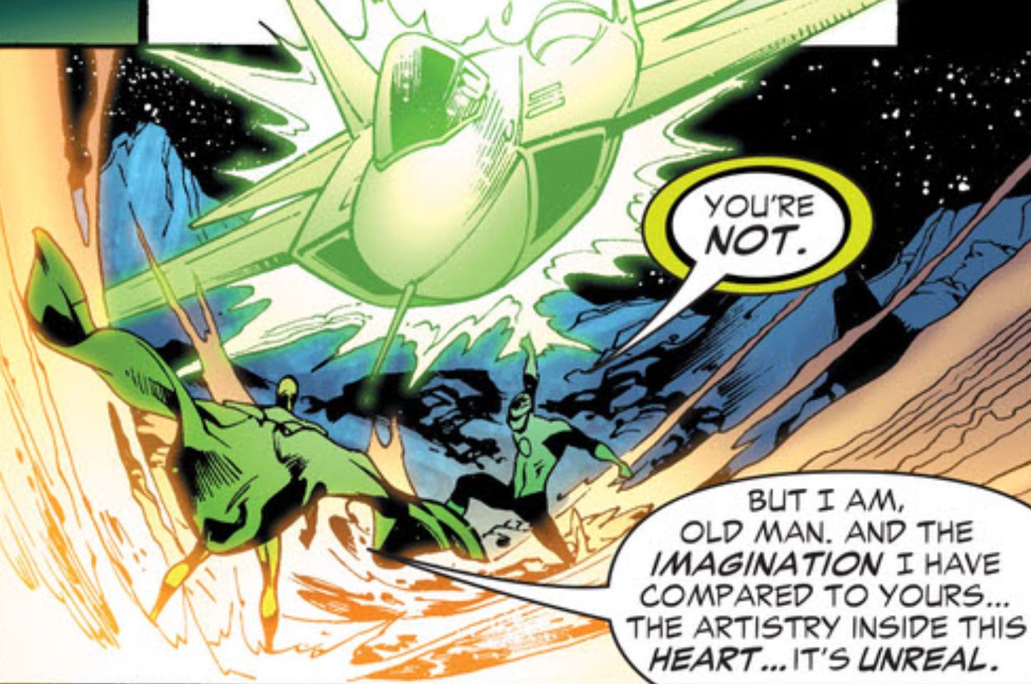 Green Lantern Kyle Rayner Parallax DC Comics
