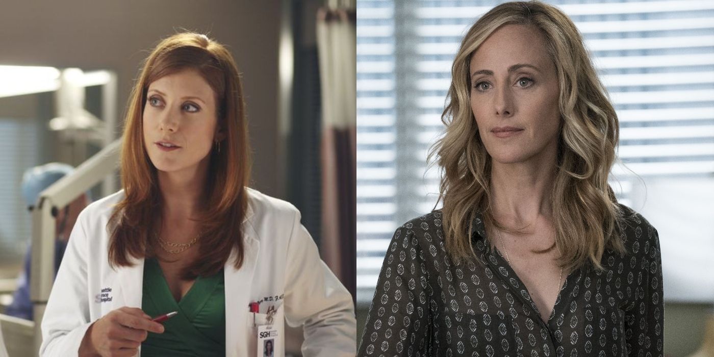 Split image of Addison and Teddy on Grey&rsquo;s Anatomy