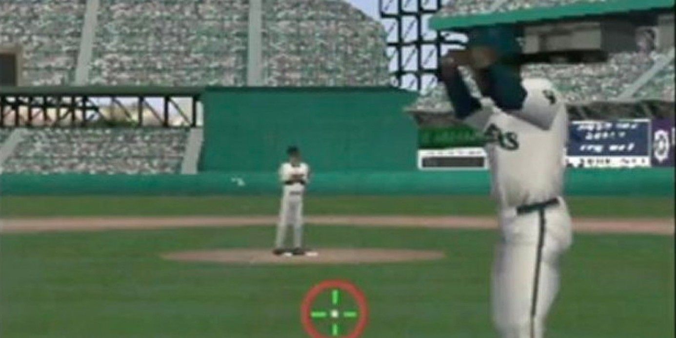 Captura de tela do jogo de beisebol Ken Griffey Jr.
