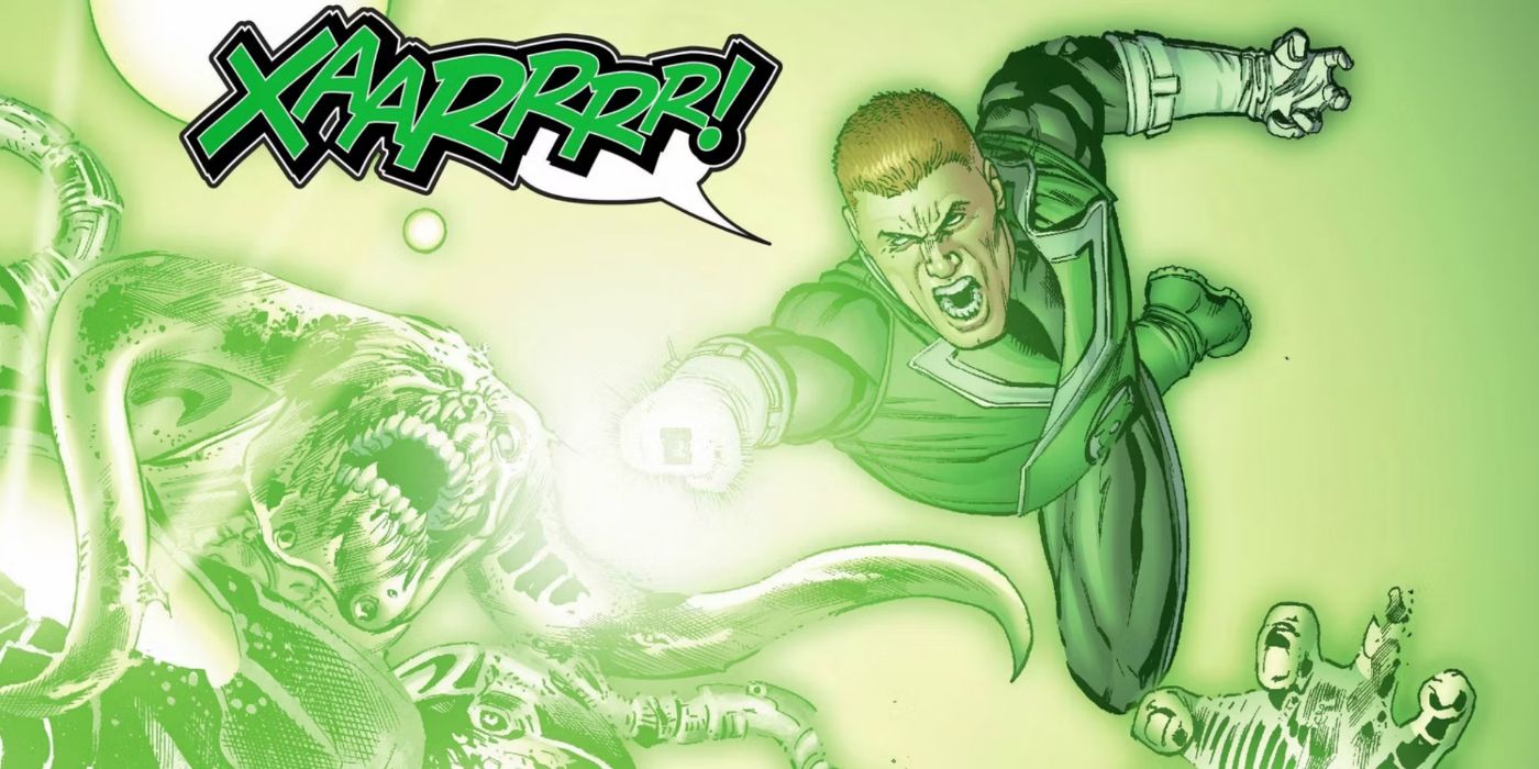 Guy Gardner as Green Lantern