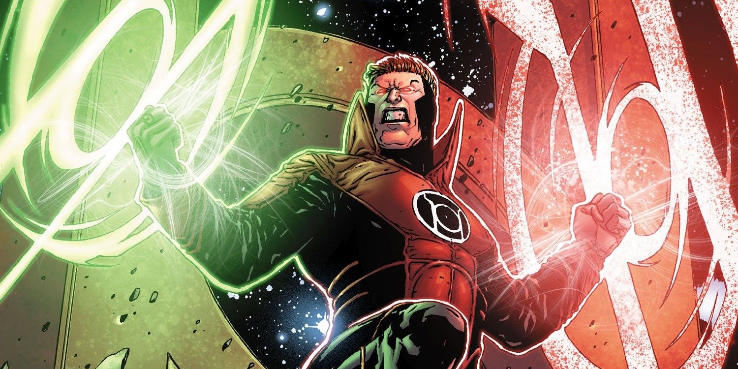 Guy Gardner wielding Red and Green preview image