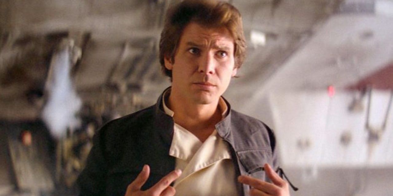 Han Solo arrives on Cloud City in The Empire Strikes Back
