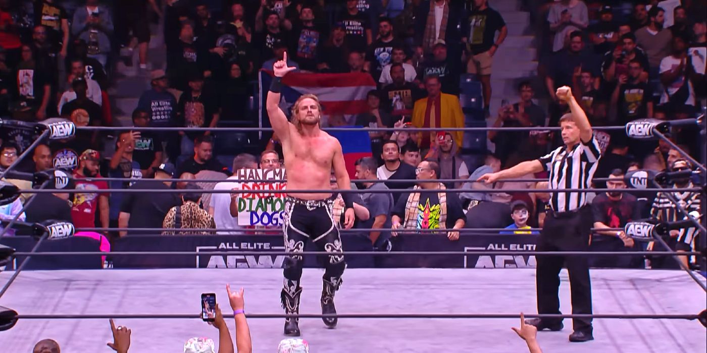 Hangman Adam Page wins the right to face Jon Moxley for the AEW World Championship.