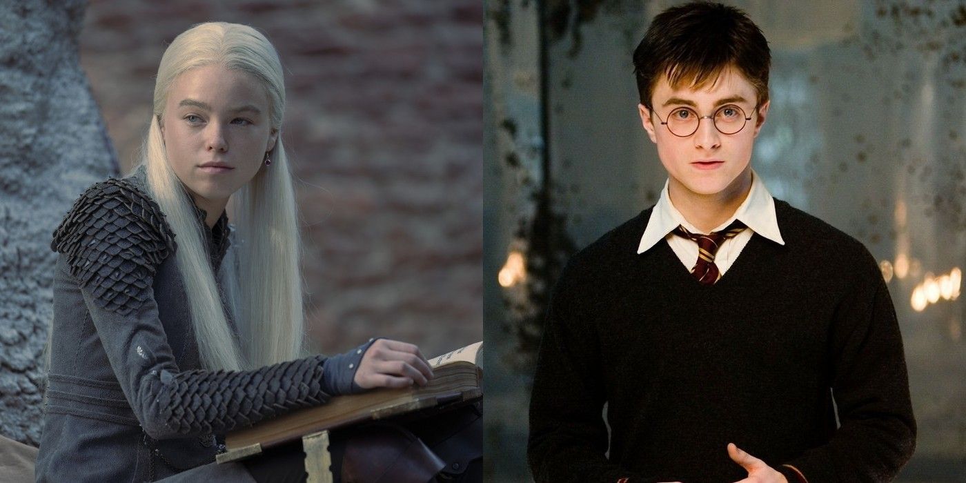 Harry Potter and Rhaenyra Targaryen in their franchises.