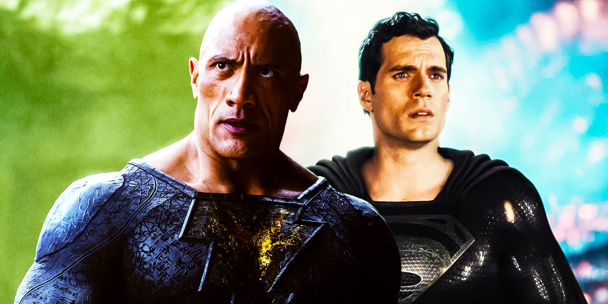 Henry Cavill Wears Blue Superman Costume In Black Adam - Geekosity