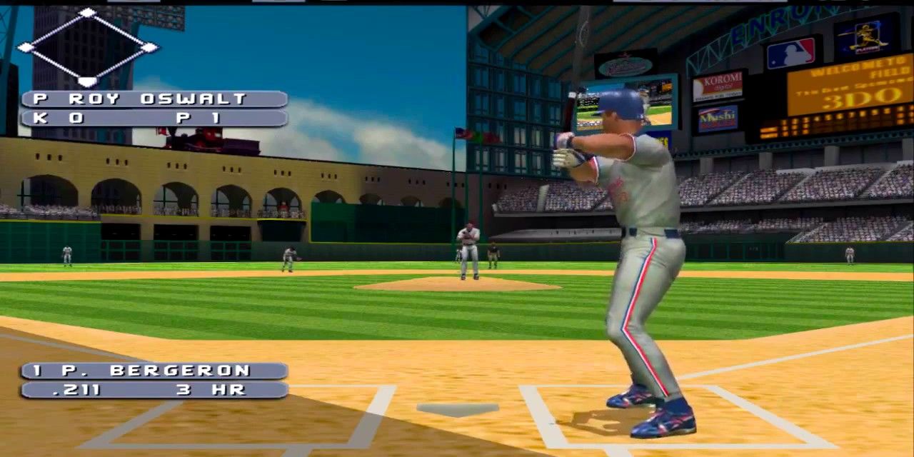 Captura de tela do High Heat Baseball