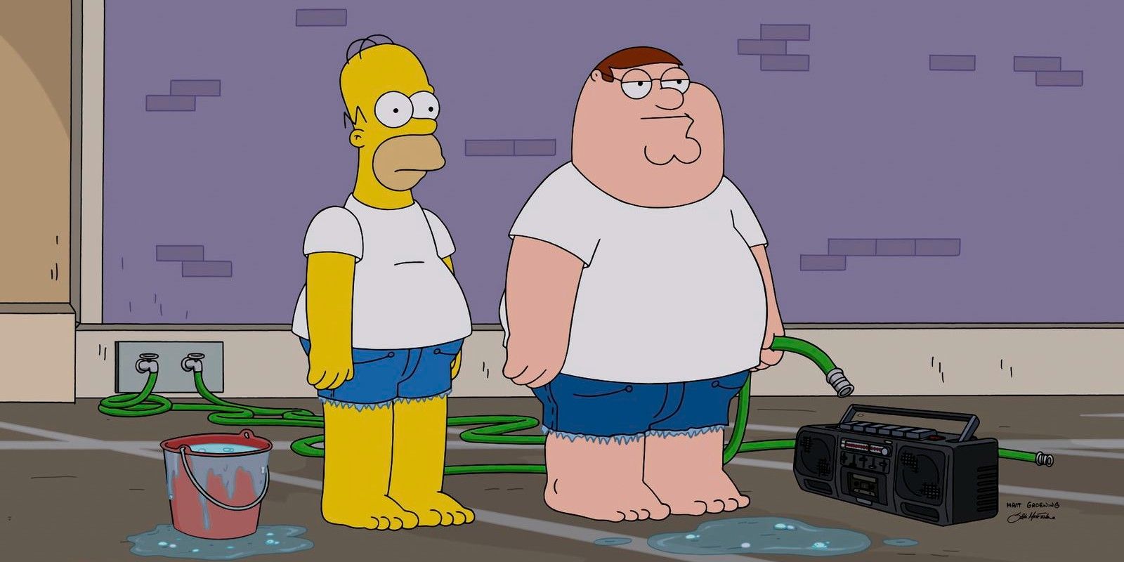 Homer Simpson e Peter Griffin