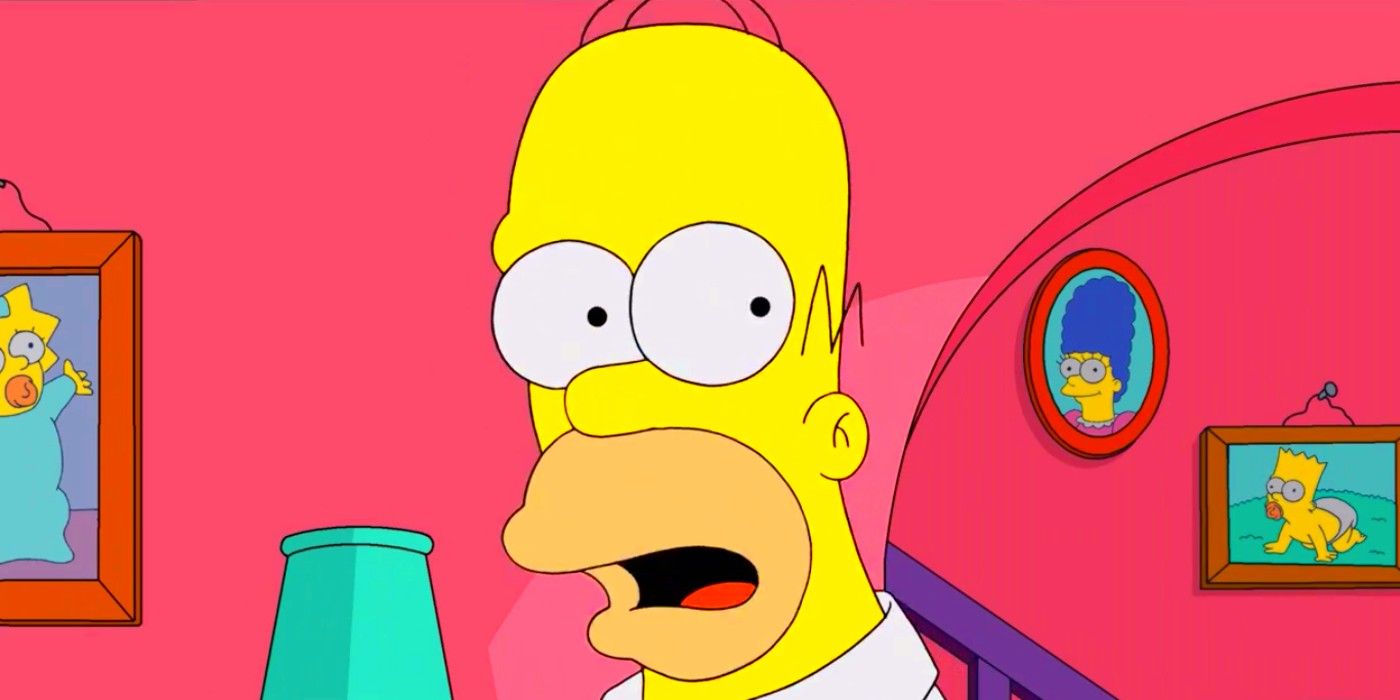 Homer breaks the fourth wall in The Simpsons season 34 episode 2