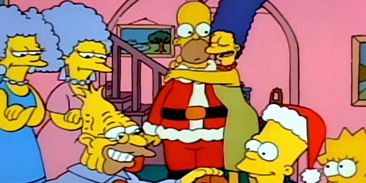 Homer brings Santa's Little Helper home in The Simpsons
