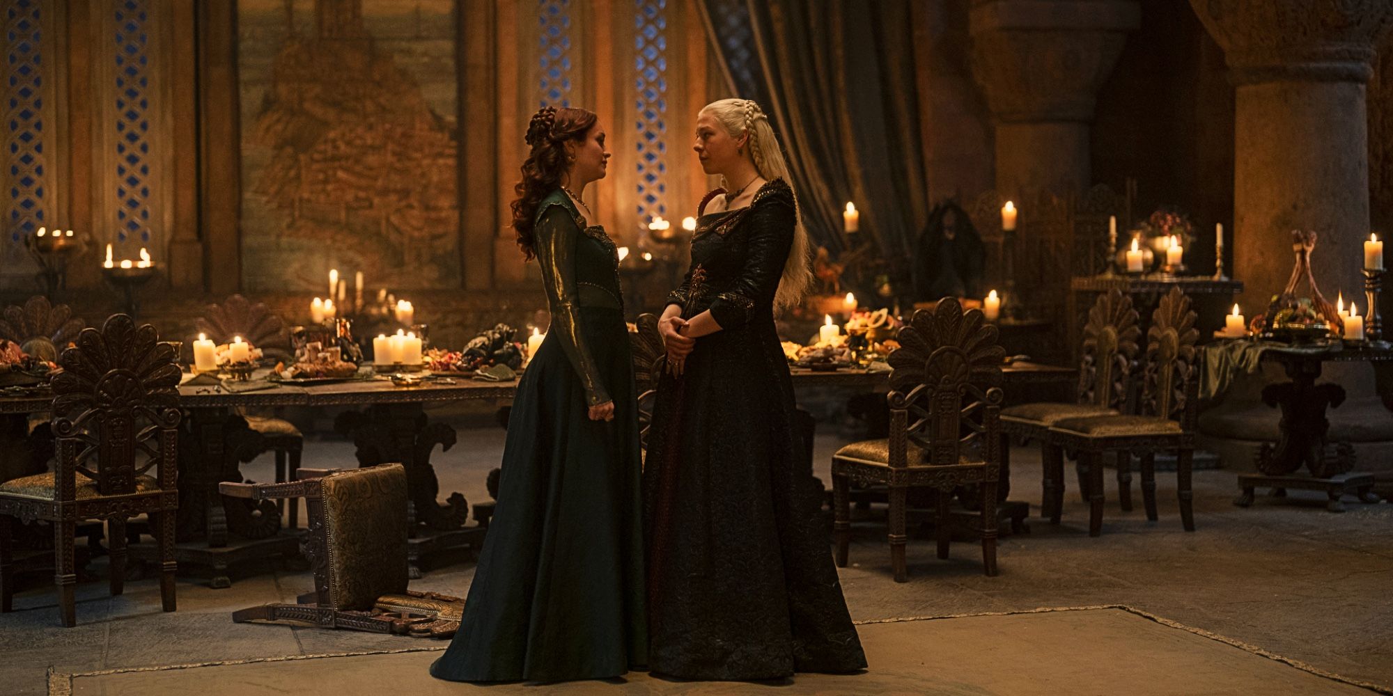 House Of The Dragon Episódio 8 Alicent Hightower e Rhaenyra Targaryen