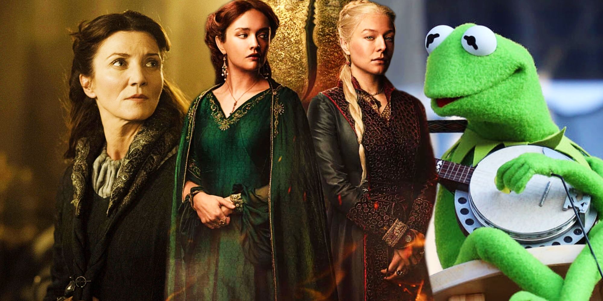 House Of The Dragon Rhaenyra Alicent Kermit the Frog Catelyn Tully
