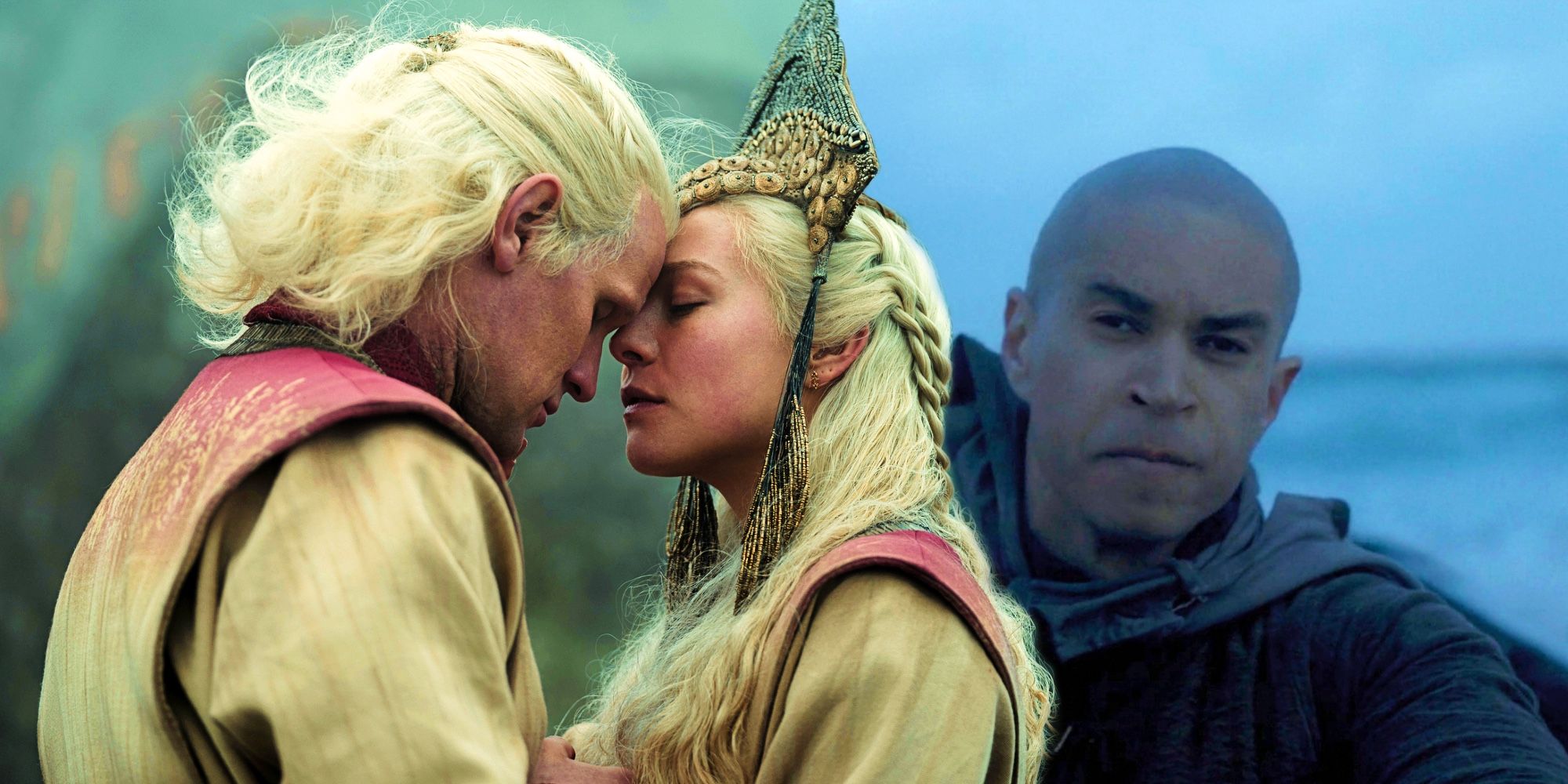 Mistura de casamento de Rhaenyra Daemon Targaryen e fuga de Laenor Velaryon
