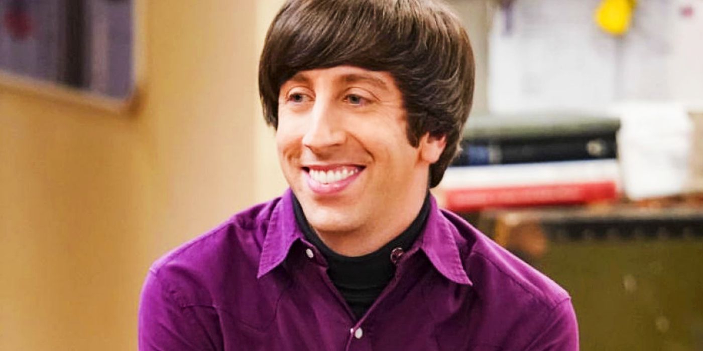 Howard sorrindo em Big Bang Theory