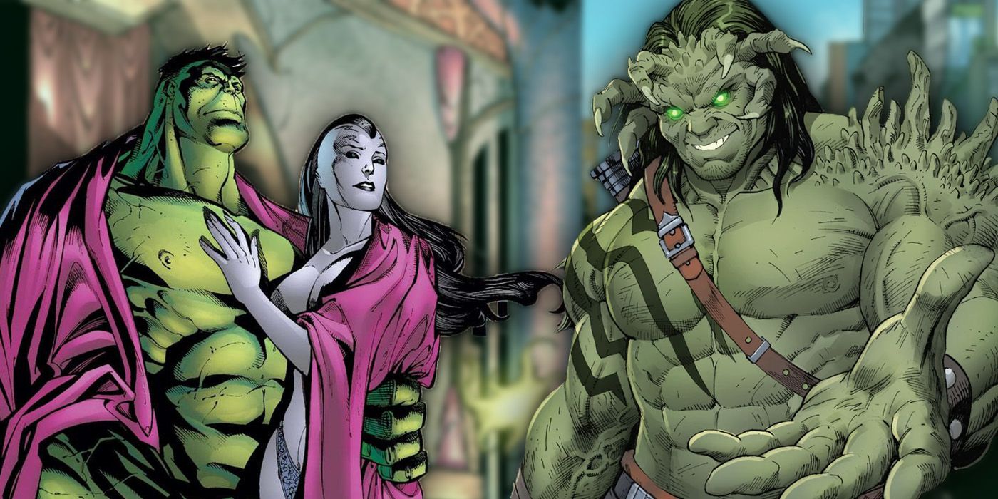 Hulk, Caiera, and Skaar Comics