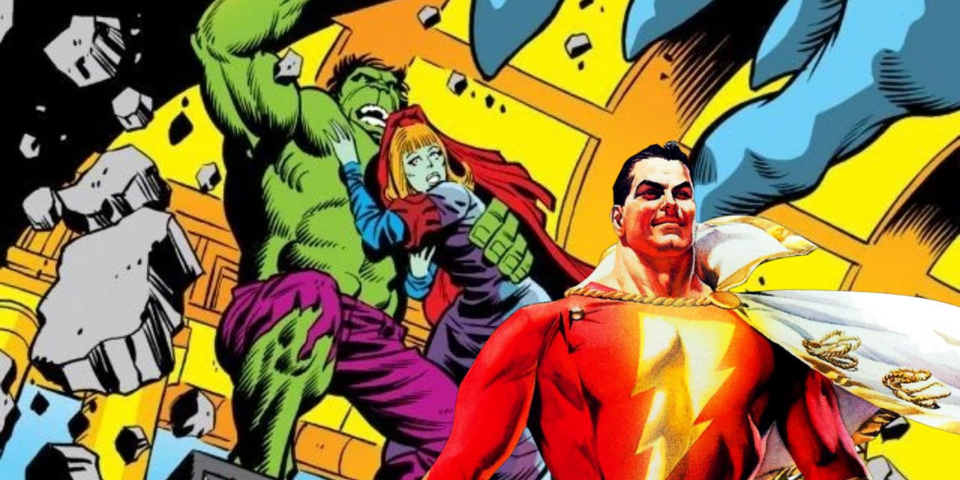 The Hulk's Secret Crossover With Shazam Made The Jade Giant Smarter