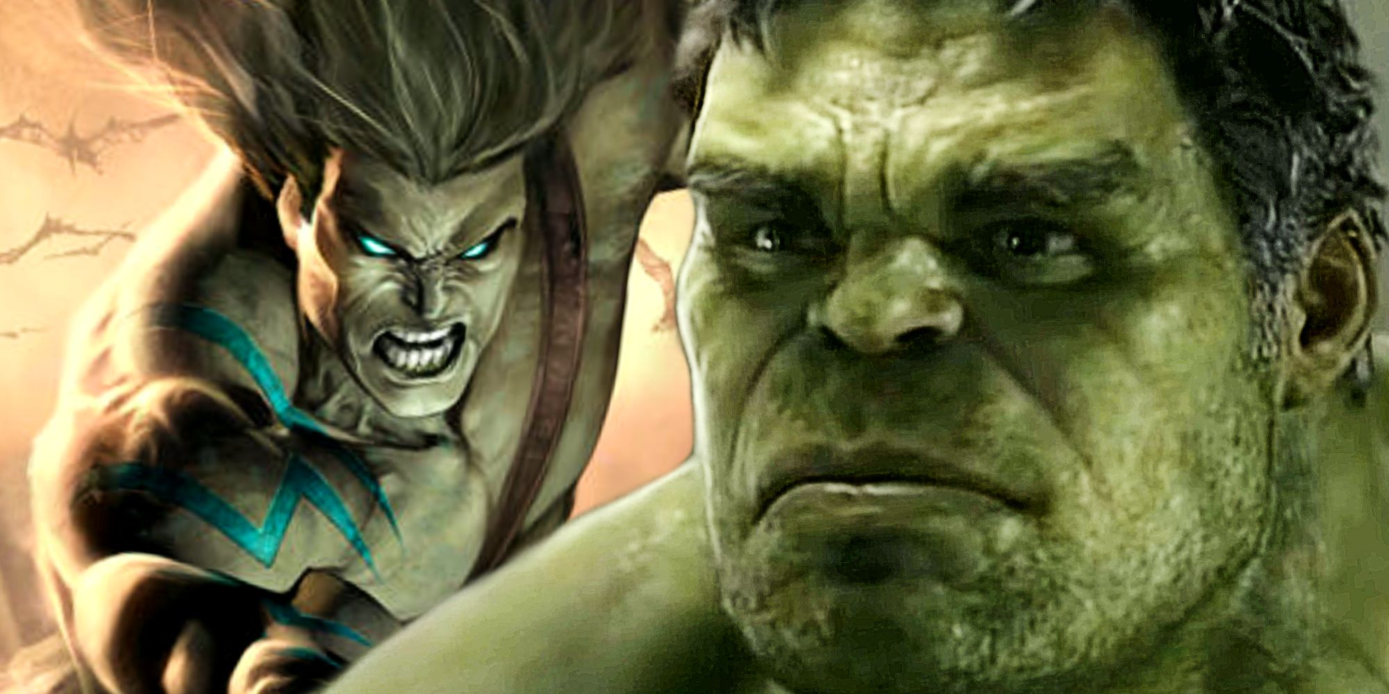 Hulk e filho de Hulk Skaar