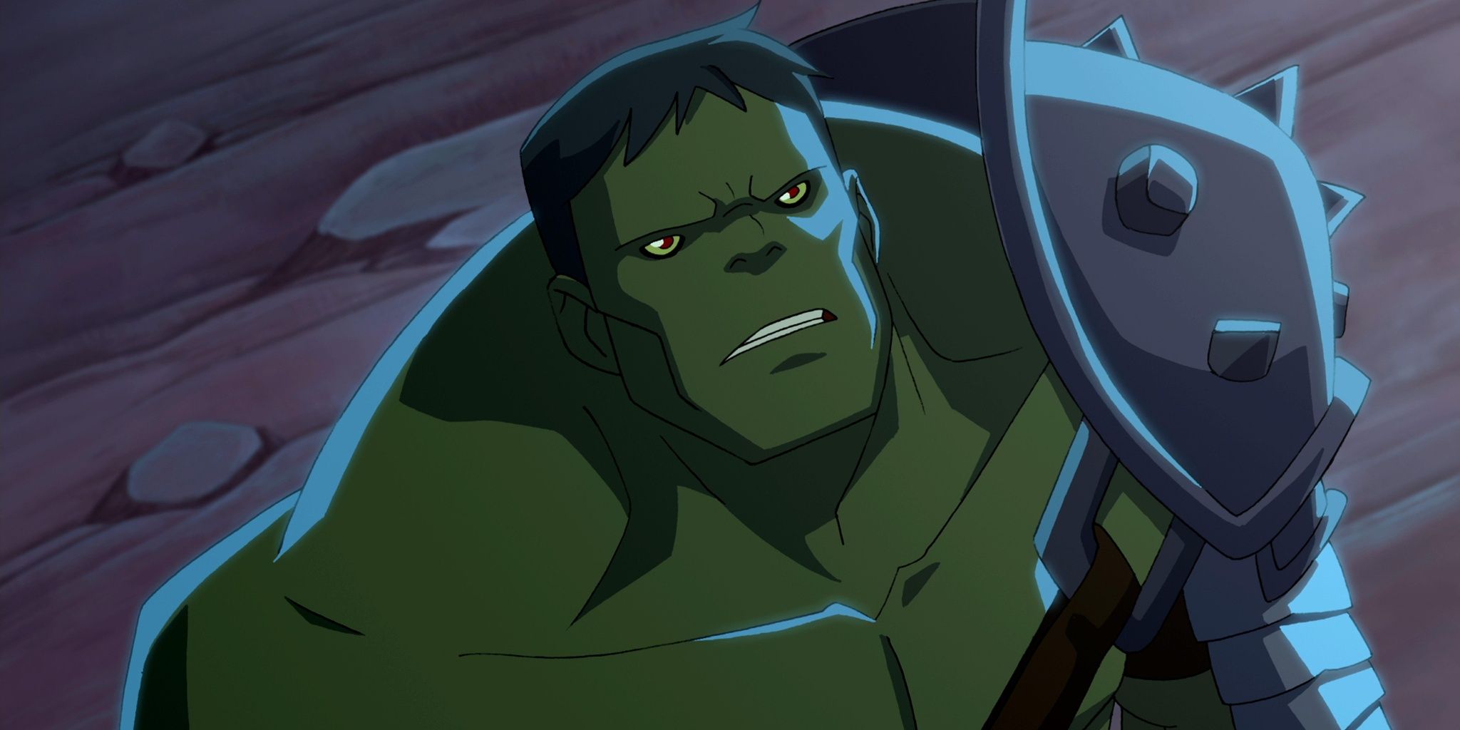 Hulk participates in a gladiatorial battle in Planet Hulk (2010)