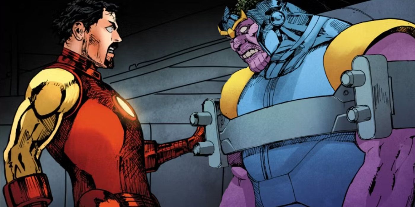 Iron Man Builds Thanos Robot
