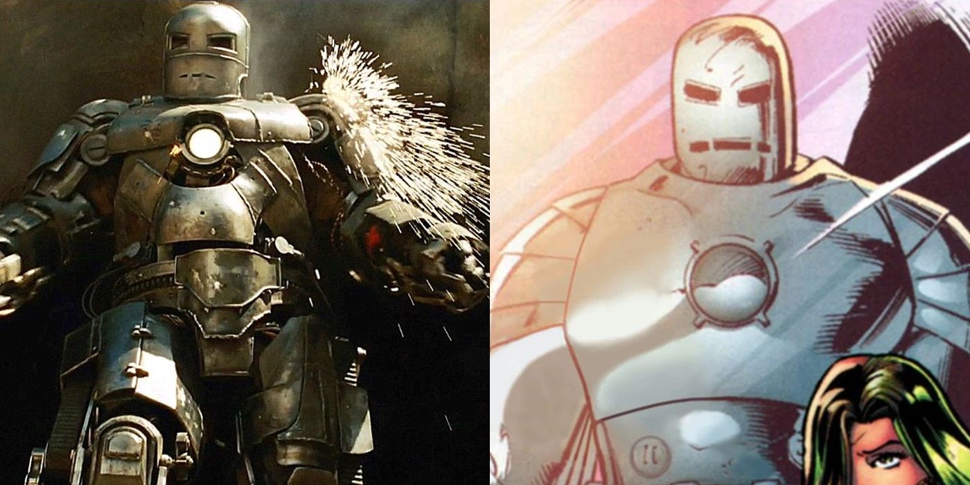Iron Man Mark 1 in the MCU and comics