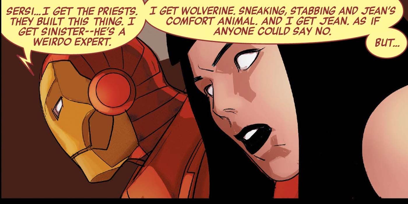Iron Man Wolverine Insult Marvel Comics