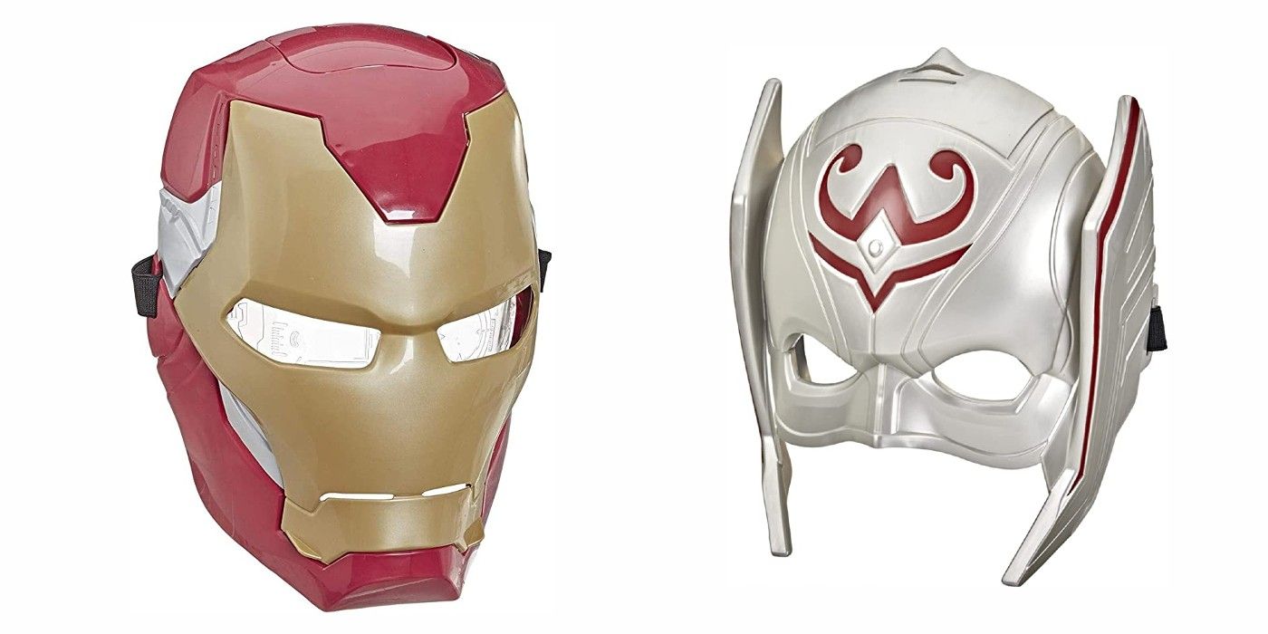 Máscaras Iron Man e Mighty Thor na Amazon